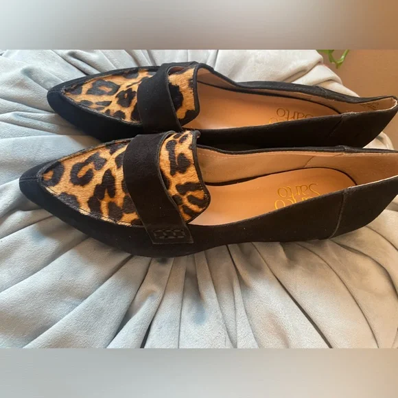 🎀 Franco Sarto Loafers 6.5 shoes slip on - Comfy and Cute - EUC - Picture 5 of 5